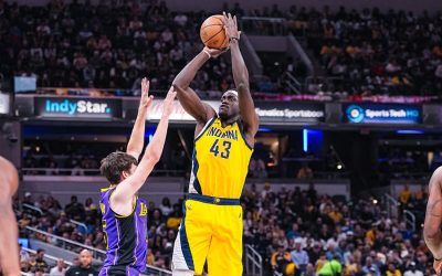 Pronostic Lakers vs Pacers : cote 1,62 pour le match de Pascal Siakam en NBA